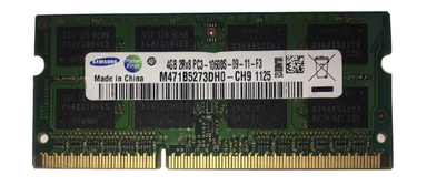 رم لپ تاپ سامسونگ (Samsung) مدل 1333 DDR3 PC3 10600s MHz ظرفیت 4 گیگابایت