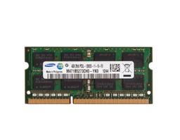 رم لپ تاپ سامسونگ مدل DDR3L 12800S MHz ظرفیت 4 گیگابایت