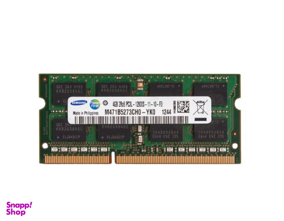 رم لپ تاپ سامسونگ مدل DDR3L 12800S MHz ظرفیت 4 گیگابایت