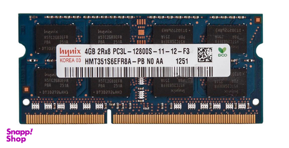 رم لپ تاپ هاینیکس (Hynix) مدل DDR3 12800S MHz ظرفیت 4 گیگابایت