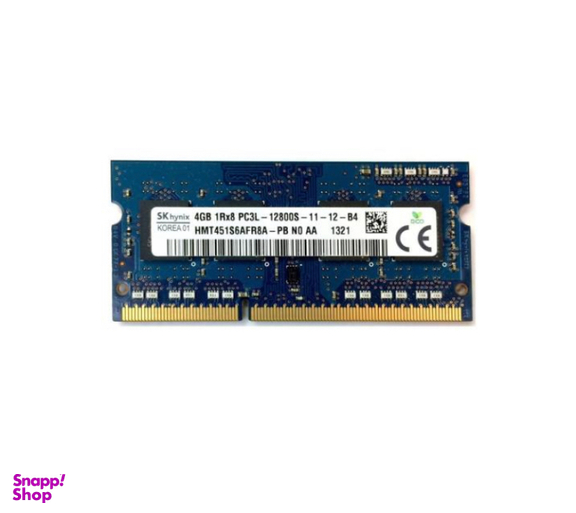 رم لپ تاپ هاینیکس (Hynix) مدل DDR3L 1600MHz ظرفیت 4 گیگابایت