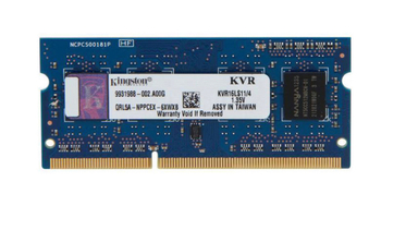 رم لپ تاپ کینگستون (Kingston) مدل 1600 DDR3L PC3L 12800S MHz ظرفیت 4 گیگابایت
