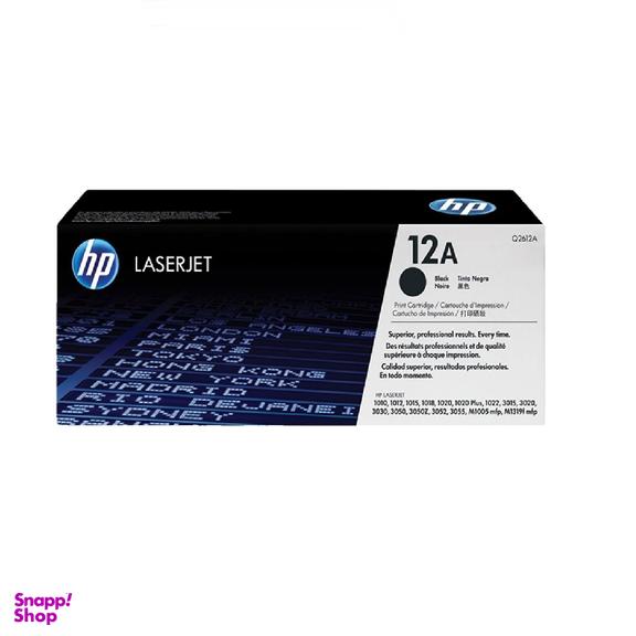 تونر اچ پی (Hp) مدل 12A مشکی