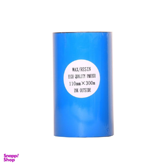 ریبون پرینتر لیبل زن مدل Wax Resin 110mm x 300m
