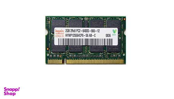 رم لپ تاپ هاینیکس (Hynix) مدل DDR2 6400s MHz ظرفیت 2 گیگابایت