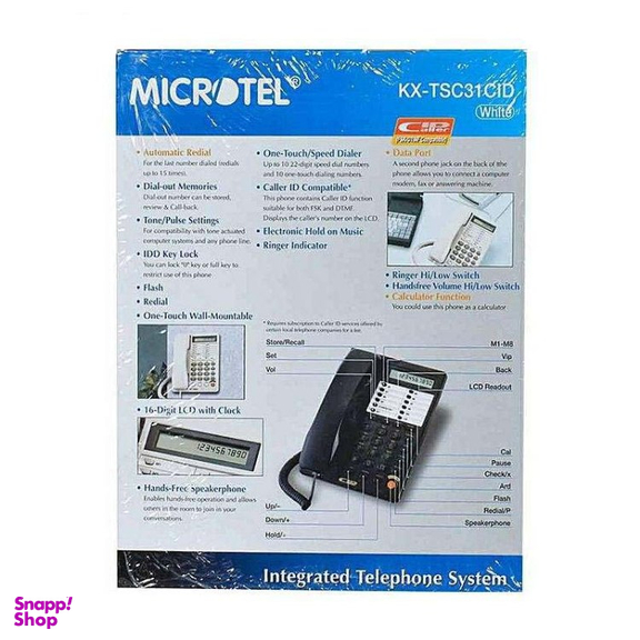 تلفن رومیزی میکروتل مدل TSC31CID