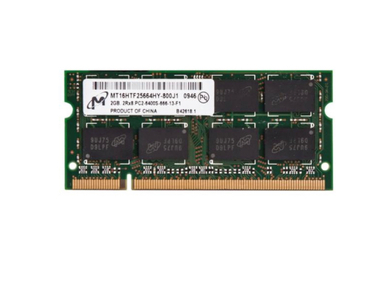 رم لپ تاپ میکرون مدل DDR2 6400s MHz ظرفیت 2 گیگابایت