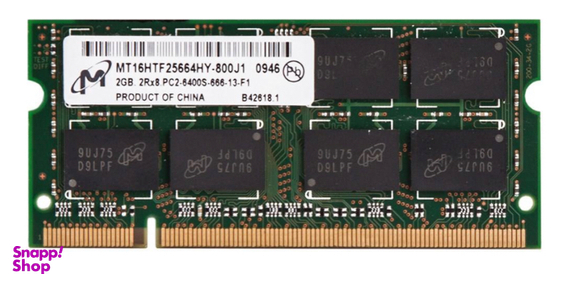 رم لپ تاپ میکرون مدل DDR2 6400s MHz ظرفیت 2 گیگابایت