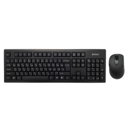 کیبورد و ماوس بی سیم ای فورتک (A4 Tech) مدل 7100N رنگ مشکی