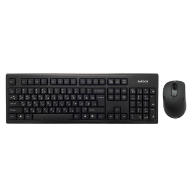 کیبورد و ماوس بی سیم ای فورتک (A4 Tech) مدل 7100N رنگ مشکی