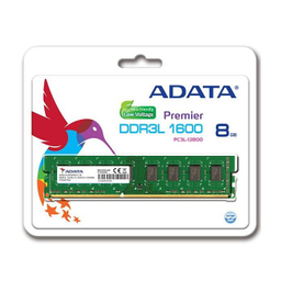 رم دسکتاپ DDR3L تک کاناله ای دیتا (Adata) مدل Premier فرکانس 1600 مگاهرتز CL11 ظرفیت 8 گیگابایت
