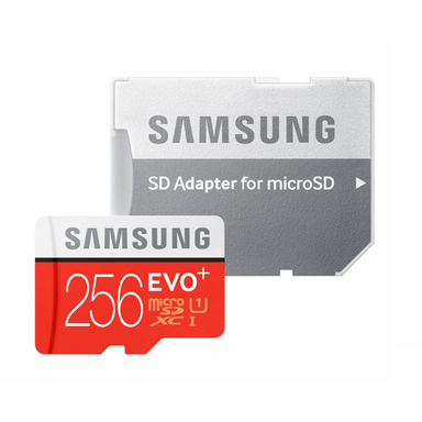 کارت حافظه MicroSDXC سامسونگ (Samsung) مدل Evo Plus کلاس 10 استاندارد UHS-I U1 سرعت 80 MBps ظرفیت 256 گیگابایت