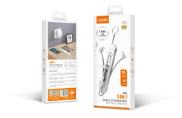 کابل سه سر (میکرو-لایتنینگ-تایپ سی) LDNIO LC130