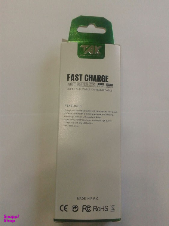 کابل شارژ تک (Tak) با رابط Type-C