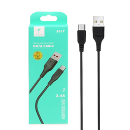 کابل شارژ فست Type-C مدل 61 - مشکی