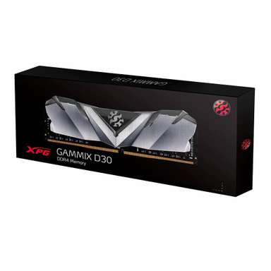 رم دسکتاپ DDR4 تک کاناله ای دیتا (Adata) مدل XPG GAMMIX D30 فرکانس 3000 مگاهرتز CL16 ظرفیت 8 گیگابایت
