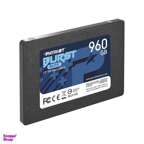 SSD اینترنال پتریوت (Patriot) مدل Burst ظرفیت 960 گیگابایت