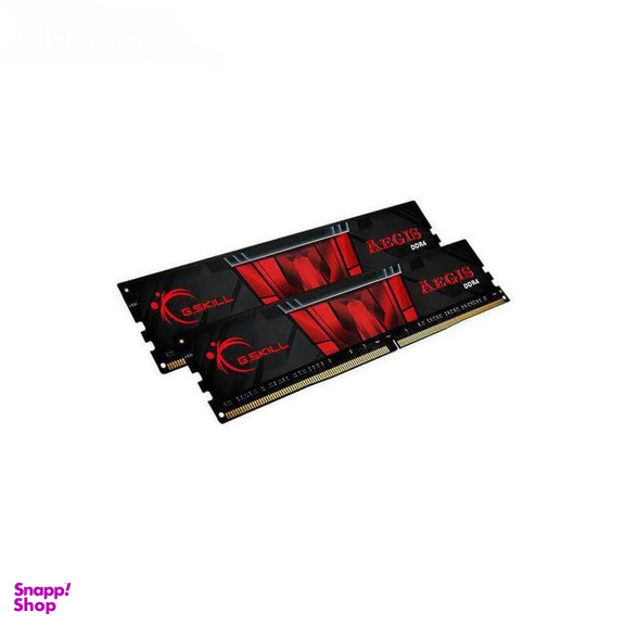 رم دسکتاپ DDR4 دو کاناله جی اسکیل (G Skill) سری Aegis فرکانس 3200 مگاهرتز CL16 ظرفیت 32 گیگابایت