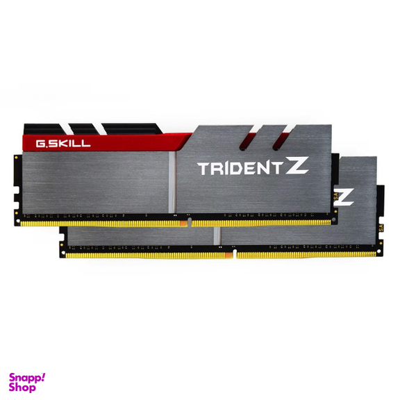 رم دسکتاپ DDR4 دو کاناله جی اسکیل (G Skill) مدل Trident Z فرکانس 3200 مگاهرتز CL16 ظرفیت 32 گیگابایت