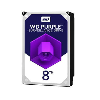 هارد دیسک اینترنال وسترن دیجیتال (Western Digital) مدل Purple WD80PURZ ظرفیت 8 ترابایت