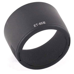 هود لنز مدل canon ET-65III مناسب لنز با سایز 85 میلی متر f/1.8