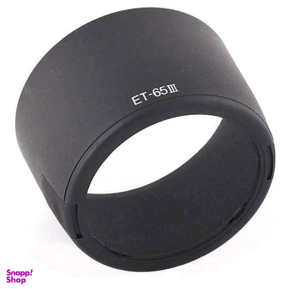 هود لنز مدل canon ET-65III مناسب لنز با سایز 85 میلی متر f/1.8