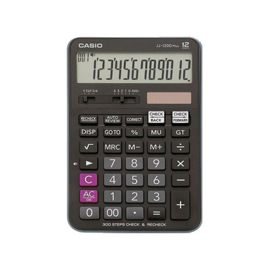 ماشین حساب کاسیو (Casio) مدل JJ-120D Plus