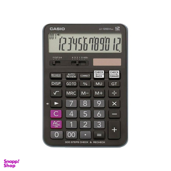 ماشین حساب کاسیو (Casio) مدل JJ-120D Plus