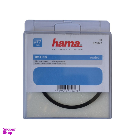 فیلتر عکاسی هاما مدل UV coated سایز 77 میلی متر