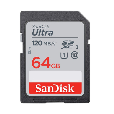 کارت حافظه سن دیسک (San Disk)مدل SD 120mb/s ultra SDXC UHS-I ظرفیت 64G