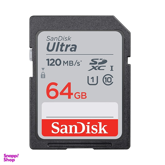 کارت حافظه سن دیسک (San Disk)مدل SD 120mb/s ultra SDXC UHS-I ظرفیت 64G