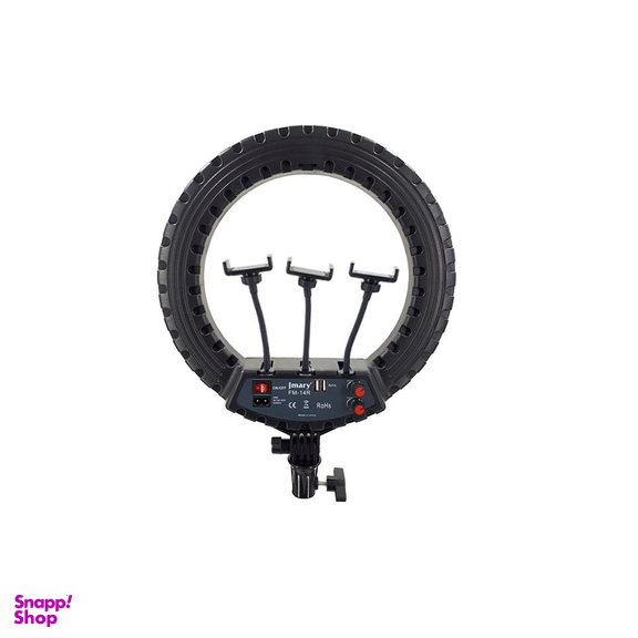 رینگ لایت جیماری (Jmary) مدل FM-14R به همراه پایه نور پاناسون مدل 805