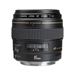 لنز دوربین مدل Canon EF 85mm f/1.8 USM رنگ مشکی