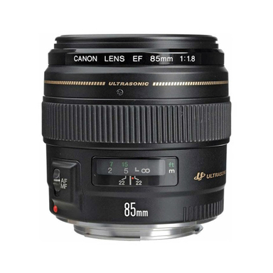 لنز دوربین مدل Canon EF 85mm f/1.8 USM رنگ مشکی
