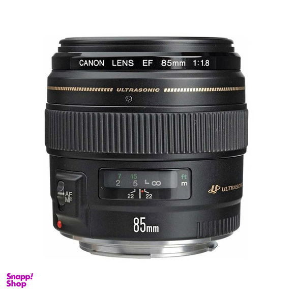 لنز دوربین مدل Canon EF 85mm f/1.8 USM رنگ مشکی