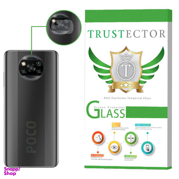 محافظ لنز دوربین تراستکتور مدل CLP مناسب گوشی موبایل شیائومی Poco X3 NFC