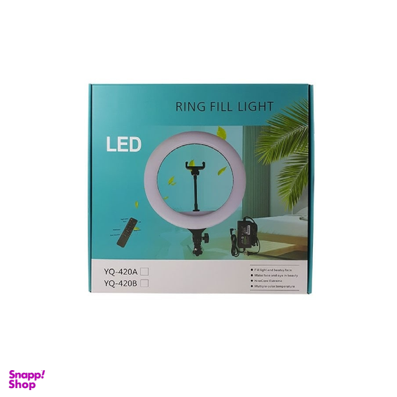 رینگ لایت هیرو (Hero) مدل YQ-420A به همراه پایه نور مدل 805