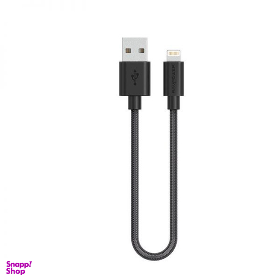 کابل USB به لایتنینگ راو پاور (Ravpower) مدل RP-CB011 طول 0.3 متر