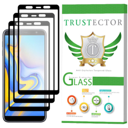 محافظ صفحه نمایش سرامیکی تراستکتور (Trustector) مدل CMT مناسب گوشی سامسونگ Galaxy J4 Plus بسته 3 عددی