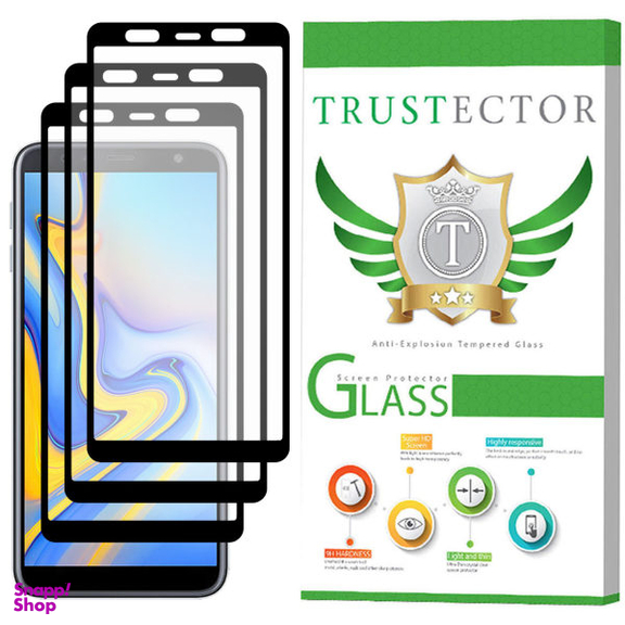 محافظ صفحه نمایش سرامیکی تراستکتور (Trustector) مدل CMT مناسب گوشی سامسونگ Galaxy J4 Plus بسته 3 عددی