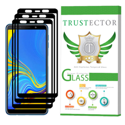 محافظ صفحه نمایش سرامیکی تراستکتور (Trustector) مدل CRM مناسب گوشی سامسونگ Galaxy J4 Plus بسته 3 عددی