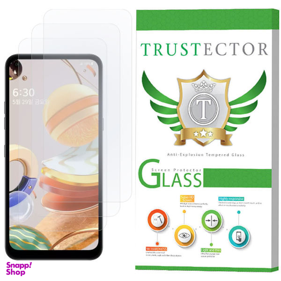 محافظ صفحه نمایش تراستکتور (Trustector) مدل GLS مناسب گوشی ال جی Q61 بسته 3 عددی