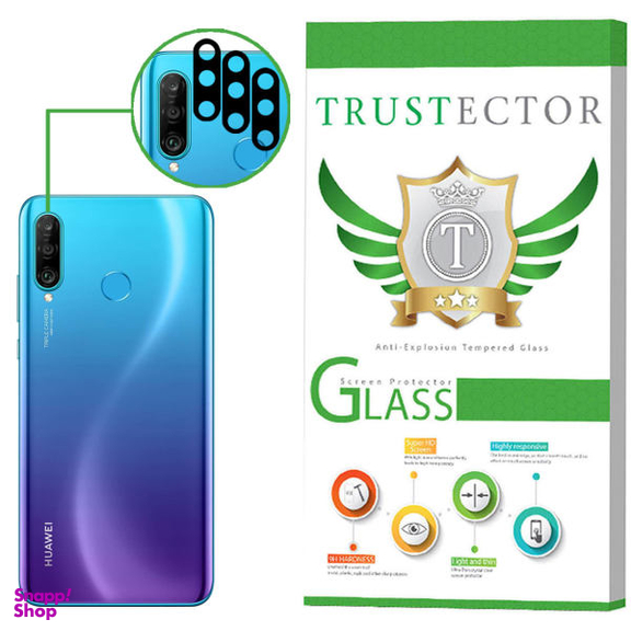محافظ لنز دوربین سرامیکی تراستکتور (Trustector) مدل TBL مناسب گوشی هوآوی P30 lite بسته 3 عددی