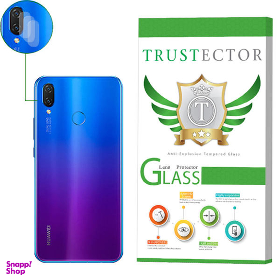 محافظ لنز دوربین تراستکتور (Trustector) مدل CLP مناسب گوشی هوآوی nova 3i بسته 3 عددی