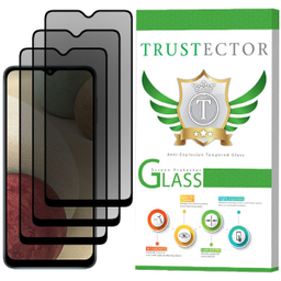 محافظ صفحه نمایش حریم شخصی تراستکتور (Trustector) مدل PSP مناسب گوشی سامسونگ Galaxy A12 بسته 3 عددی