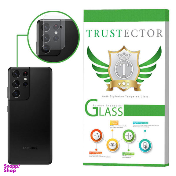 محافظ لنز دوربین تراستکتور (Trustector) مدل SGL-T مناسب گوشی موبایل سامسونگ Galaxy S21 Ultra