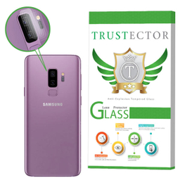 محافظ لنز دوربین تراستکتور (Trustector) مدل CLP مناسب گوشی موبایل سامسونگ Galaxy S9 Plus بسته 5 عددی