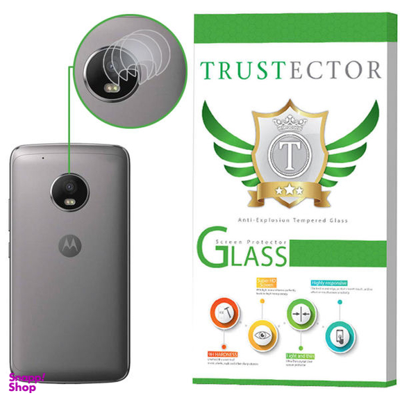 محافظ لنز دوربین تراستکتور (Trustector) مدل CLP مناسب گوشی موتورولا Moto G5 Plus بسته 3 عددی