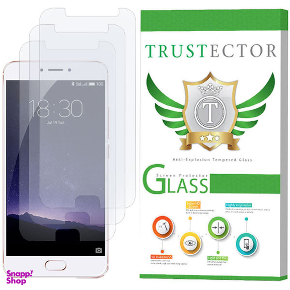 محافظ صفحه نمایش تراستکتور (Trustector) مدل GLS مناسب گوشی میزو MX6 بسته 3 عددی