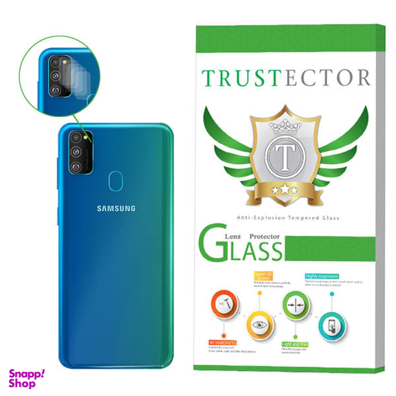 محافظ لنز دوربین تراستکتور (Trustector) مدل CLP مناسب گوشی Galaxy M30s بسته 5 عددی